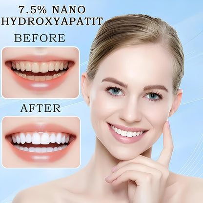 Beamach Fluoride-Free 7.5% Nano Hydroxyapatite Toothpaste for Enamel Repair & Gum Health - Gentle Mint Flavor, 4.23 oz Cleaning