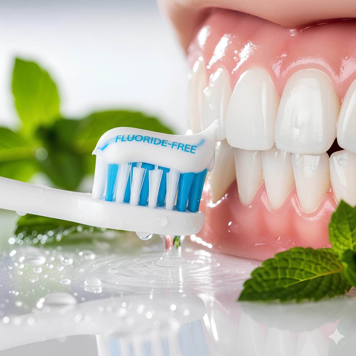 Beamach Fluoride-Free 7.5% Nano Hydroxyapatite Toothpaste for Enamel Repair & Gum Health - Gentle Mint Flavor, 4.23 oz Cleaning